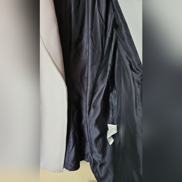 Zara Women's Soft Ligth Blue Trench Coat - Picture 13 of 14